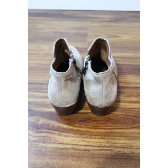 Sam Edelman Tan Suede Booties Size 6.5 Petty - Picture 6 of 9